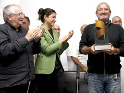 Arguiñano recibe el premio de gastronomía 'Pamplona 2008' apadrinado por Arzak