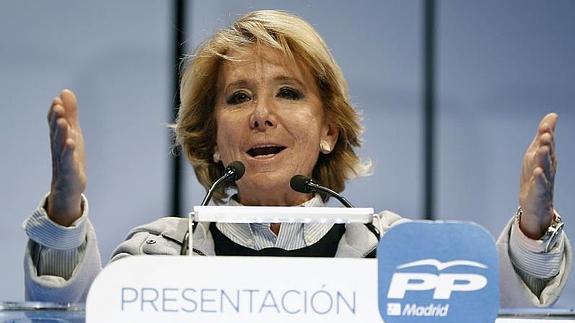 Aguirre pide a Aznar que participe en su campaña