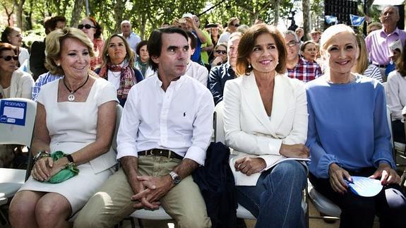 Aguirre: «Ana Botella ha sido esa gran mujer que está detrás de un gran hombre»