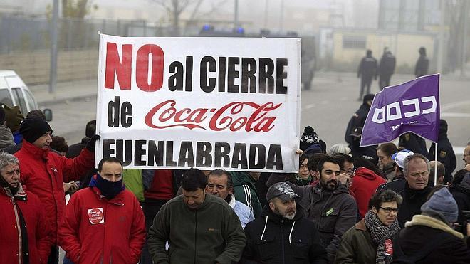 Coca-Cola Iberian inicia acciones judiciales contra los activistas concentrados en Fuenlabrada